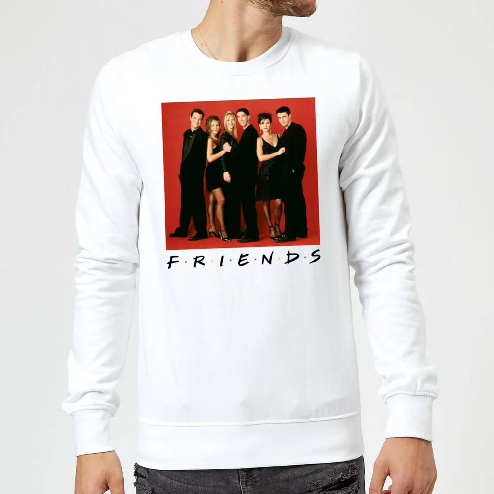 Sweat Homme Character Pose - Friends - Blanc - S Image 1