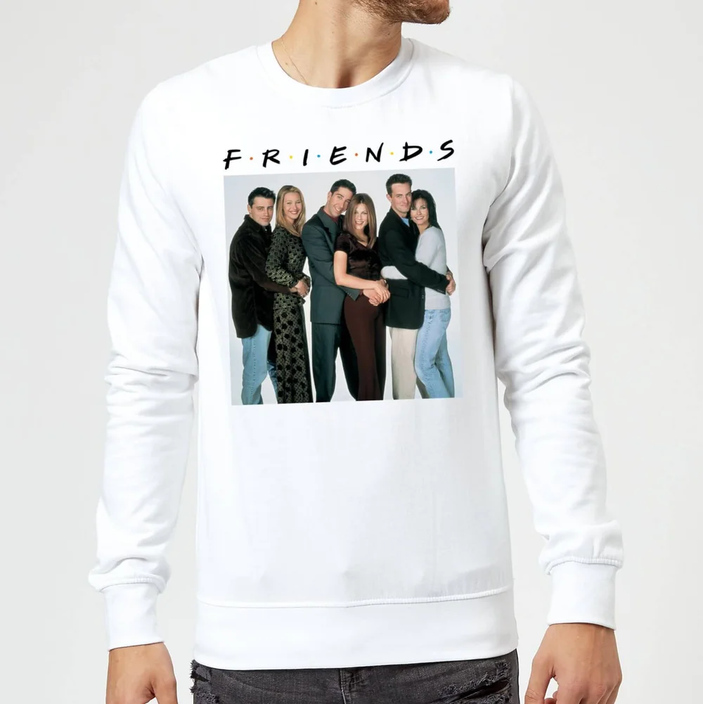 Sweat Homme Toute l'Équipe - Friends - Blanc - S Image 1