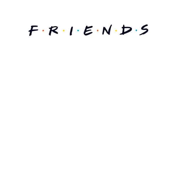 Sweat Homme Logo - Friends - Blanc