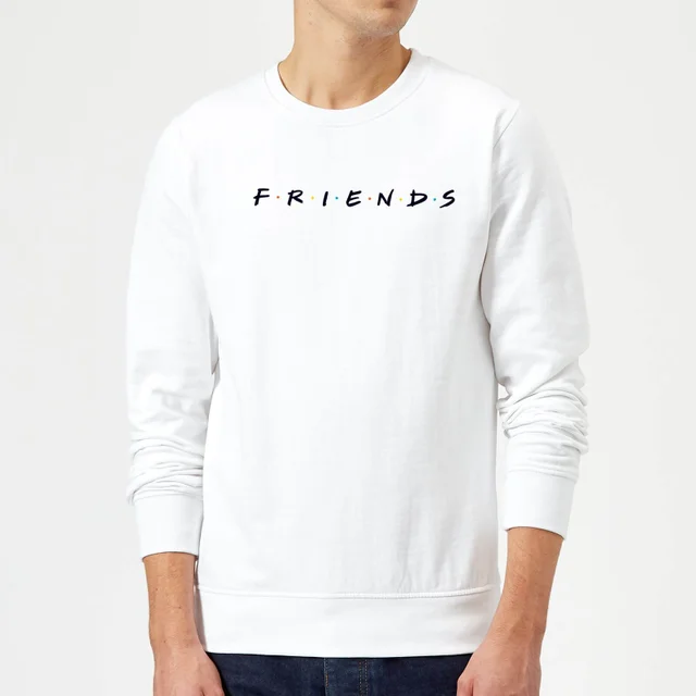 Sweat Homme Logo - Friends - Blanc