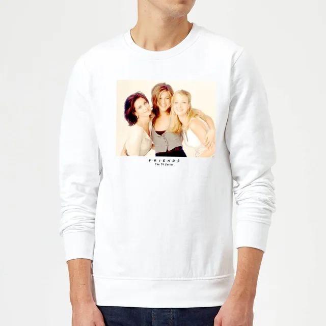Sweat Homme Les Filles - Friends - Blanc