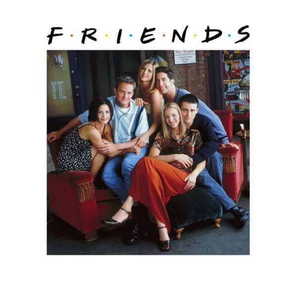 Sweat Homme Personnages Classiques - Friends - Blanc