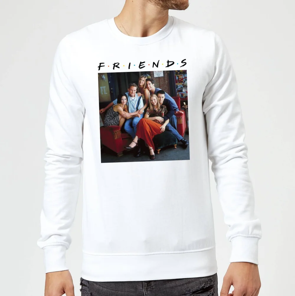Sweat Homme Personnages Classiques - Friends - Blanc - S Image 1