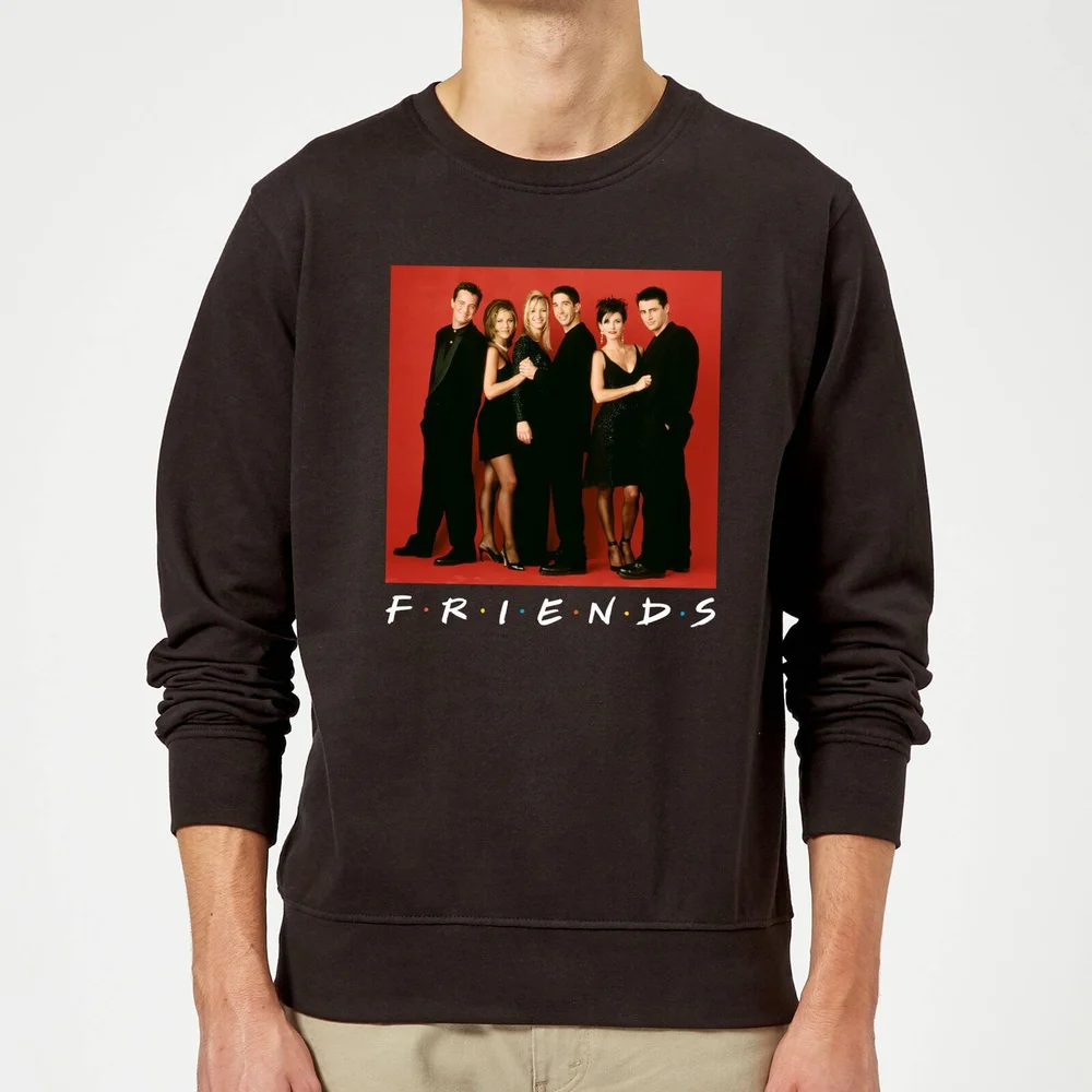 Sweat Homme Character Pose - Friends - Noir - S Image 1