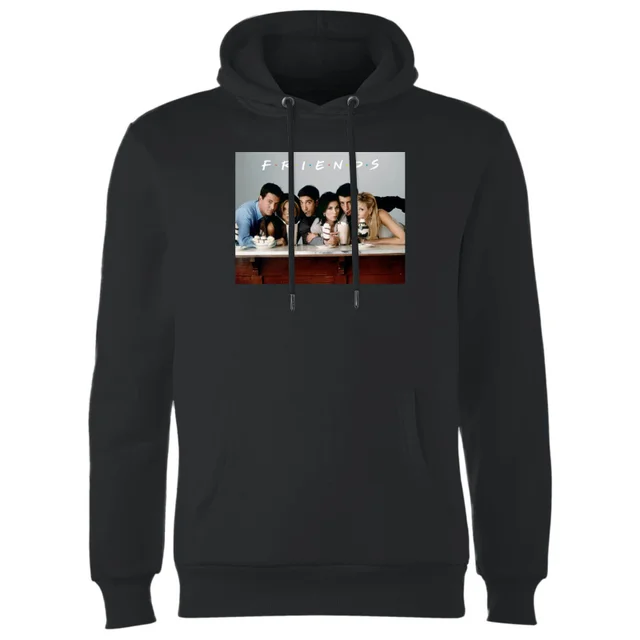Sweat à Capuche Homme Milkshake - Friends - Noir