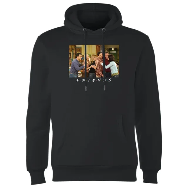 Sweat à Capuche Homme Cast Shot - Friends - Noir