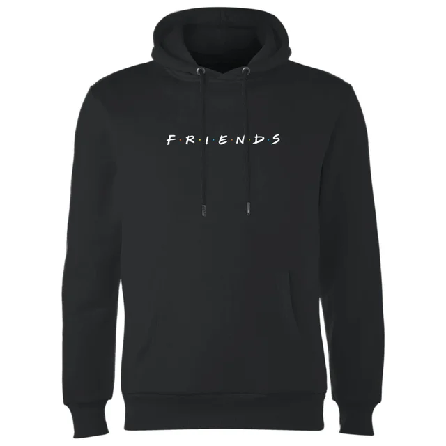 Sweat à Capuche Homme Logo - Friends - Noir