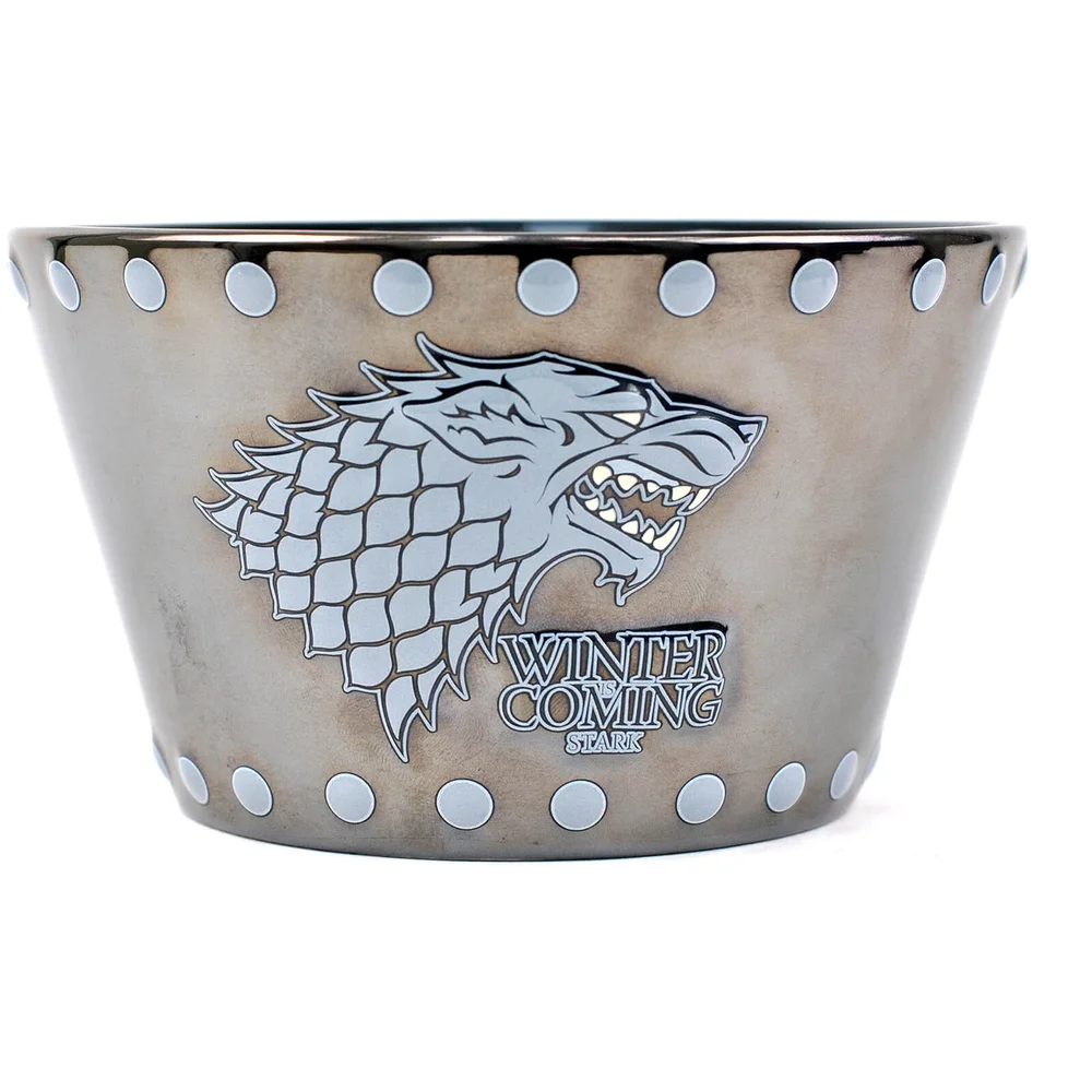 Game of Thrones Stark Stud Relief Bowl Image 1