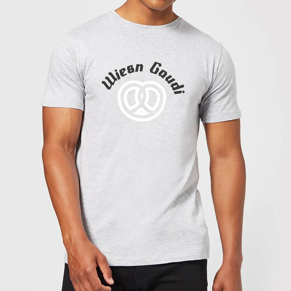 Wiesn Gaudi Men's T-Shirt - Grey - S - Gris Image 1