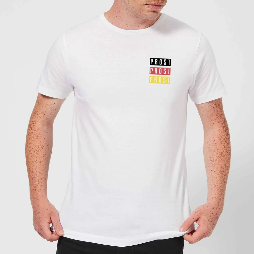 Prost Men's T-Shirt - White - S - Blanc Image 1