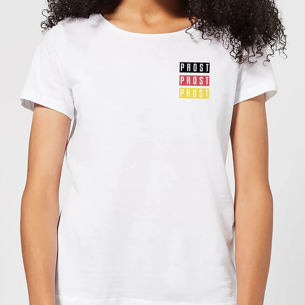 Prost Women's T-Shirt - White - S - Blanc Image 1
