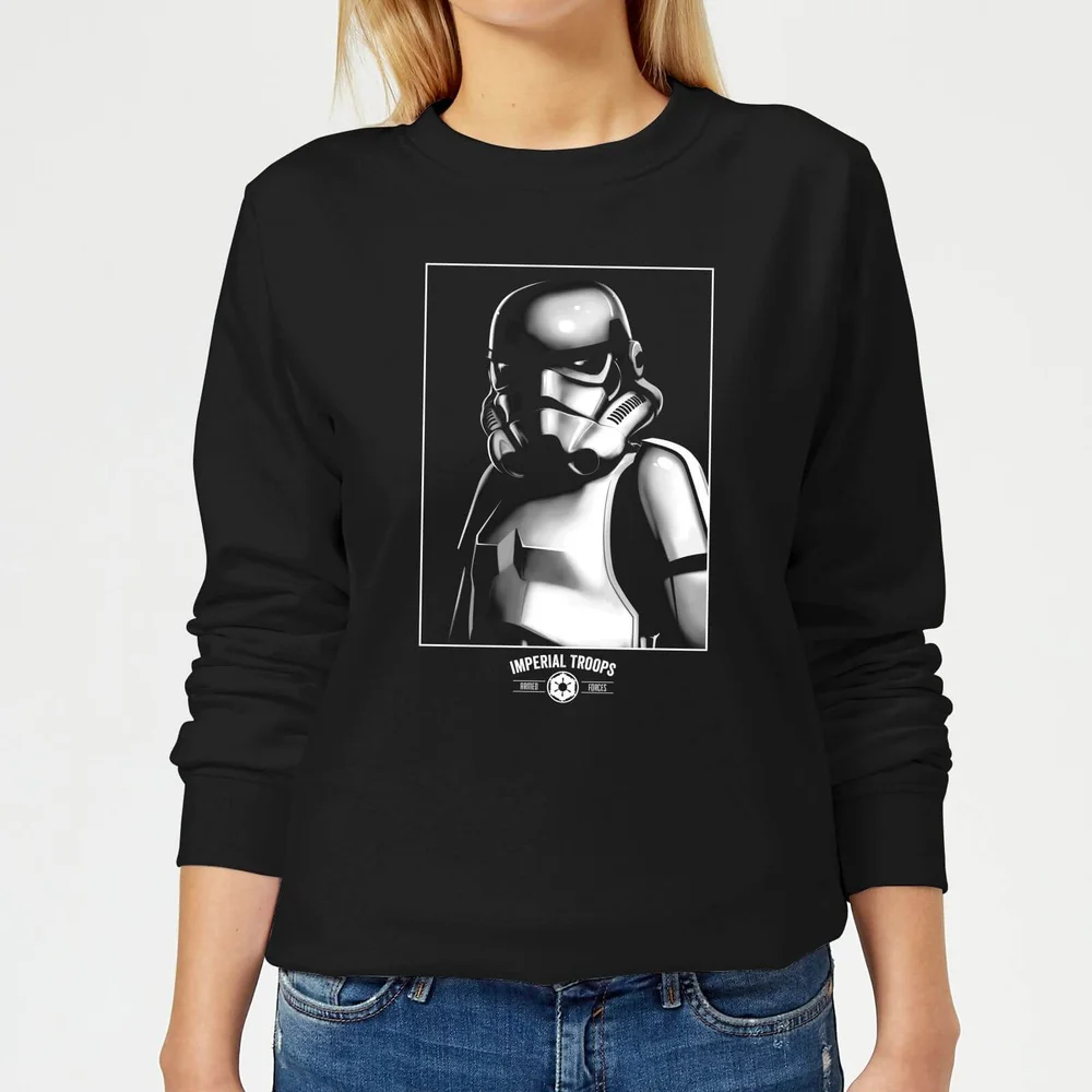 Sweat Femme Troupes Impériales Star Wars Classic - Noir - S Image 1
