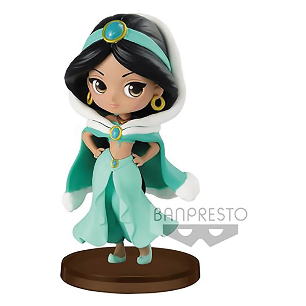 Disney – Figurine Banpresto Q Posket Petit – Aladdin – Girls Festival – Jasmine 7 cm (Winter Dress) Image 1