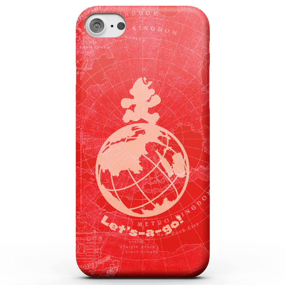 Coque Smartphone Lets A Go - Super Mario Odyssey Nintendo pour iPhone et Android - iPhone 8 - Coque Simple Matte Image 1