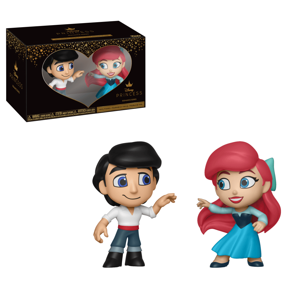 Lot de 2 Figurines Mystery Mini Eric & Ariel - Disney Image 1