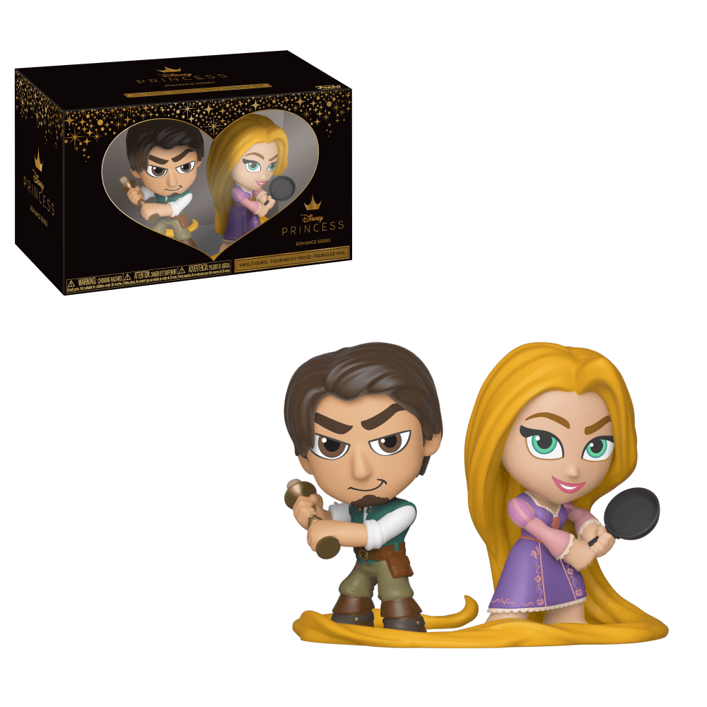 Lot de 2 Figurines Mystery Mini Flynn & Rapunzel Disney Image 1