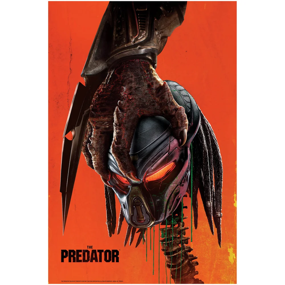 Predator (2018) Affiche de film - Giclée - Exclusivité Zavvi UK Image 1