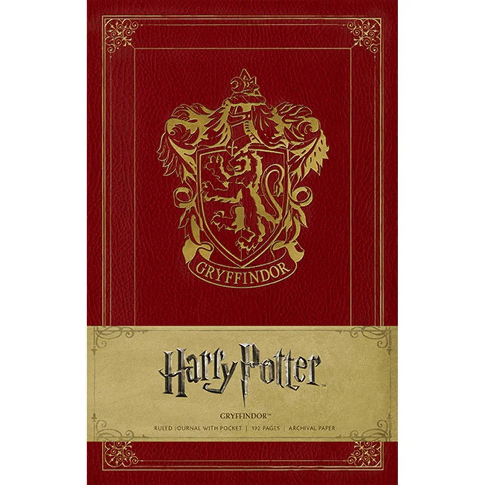 Gryffindor Crest Hardcover Ruled Journal Image 1