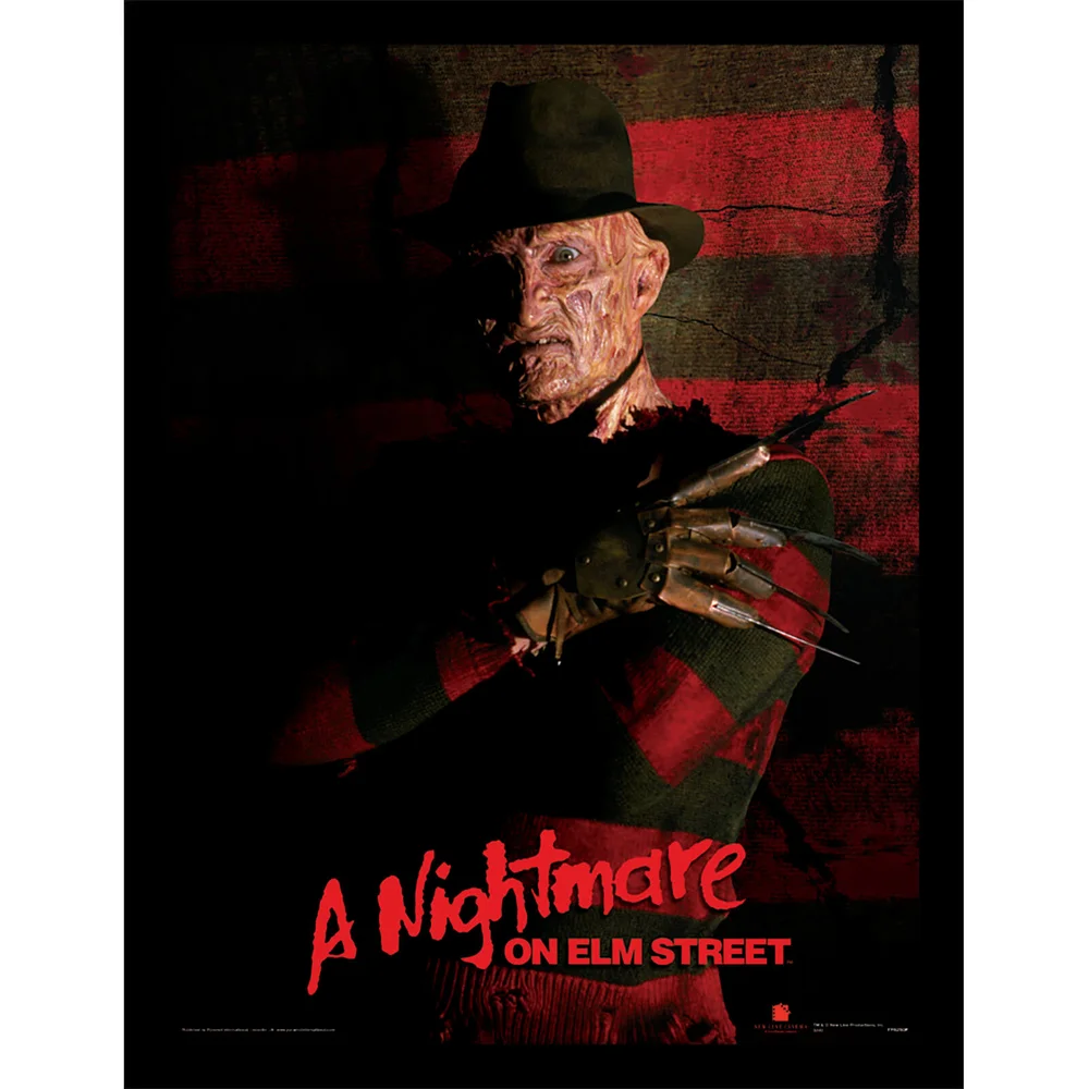 A Nightmare On Elm Street (Freddy Krueger) 30 x 40cm Print Image 1