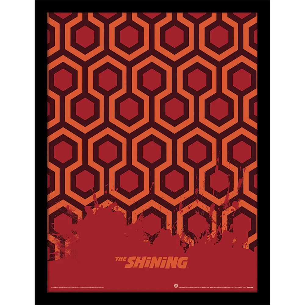 The Shining (Carpet) Framed 30 x 40cm Print Image 1