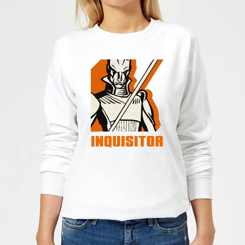 Sweat Femme Inquisitor Star Wars Rebels - Blanc - S - Blanc Image 1