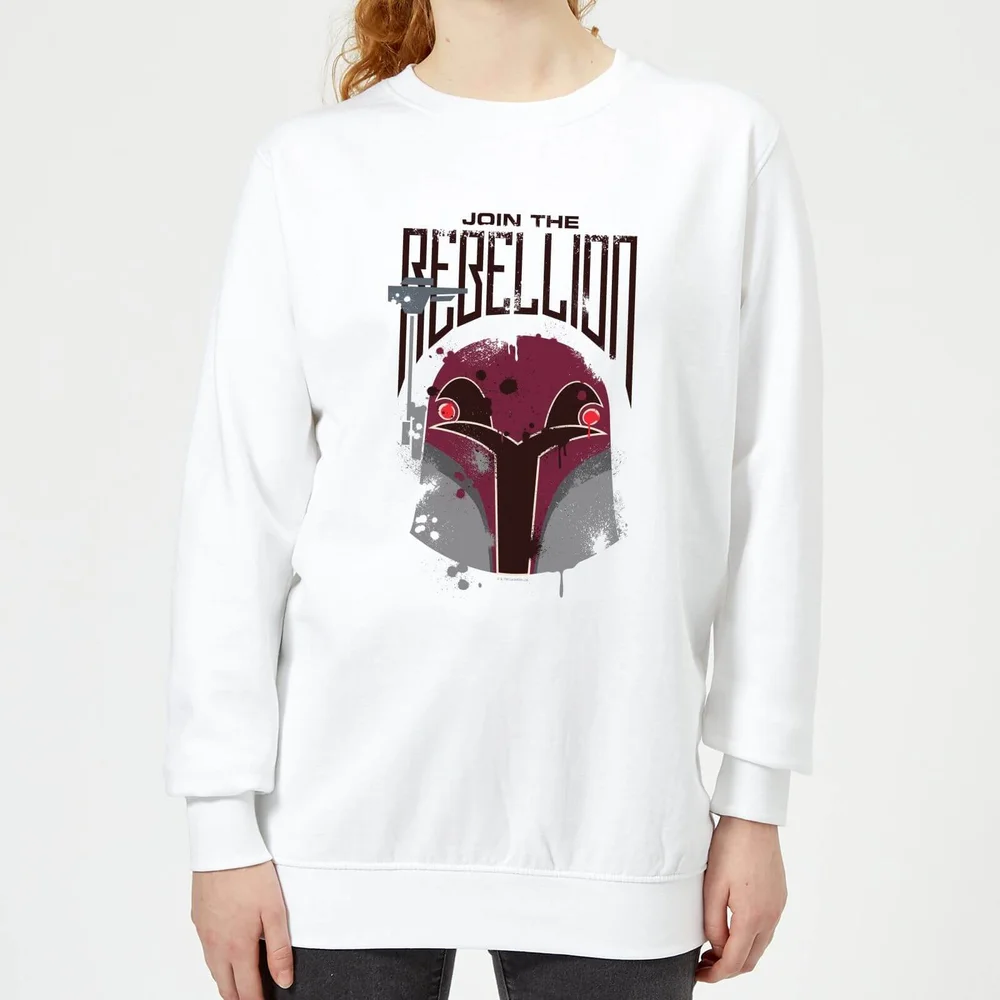 Sweat Femme Rebellion Star Wars Rebels - Blanc - S - Blanc Image 1