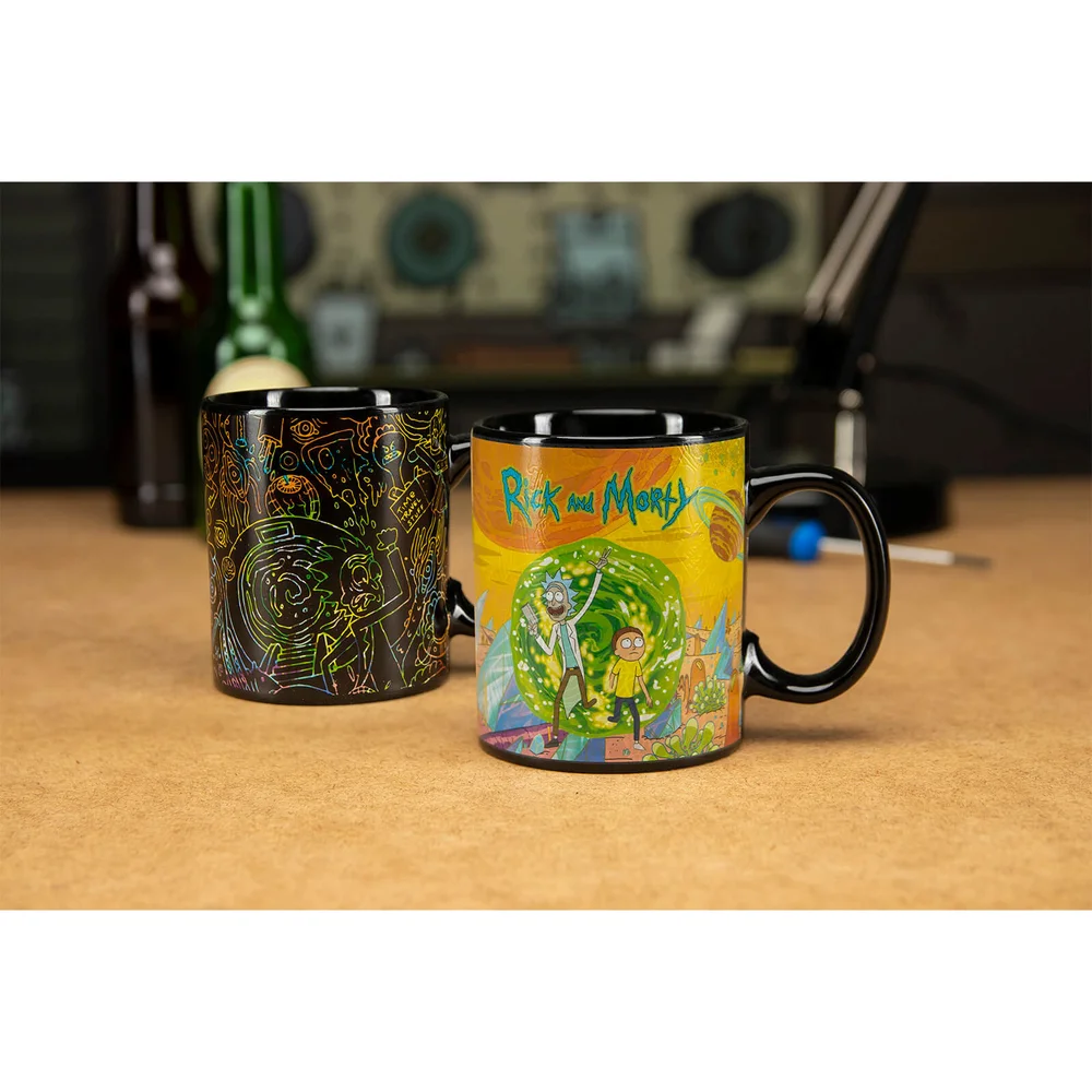 Rick et Morty – Mug thermoréactif inter-dimensionnel Image 1