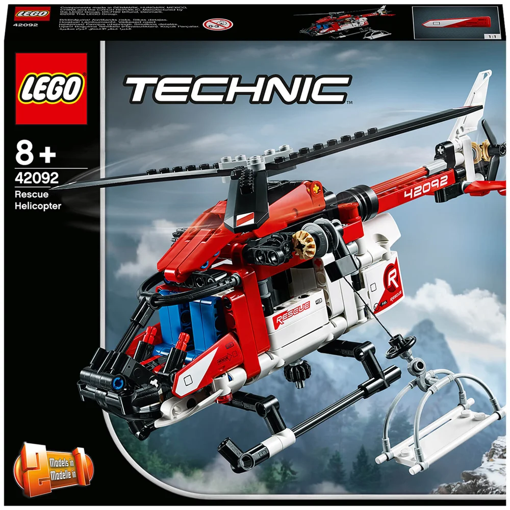 LEGO® Technic™: L'hélicoptère de secours (42092) Image 1