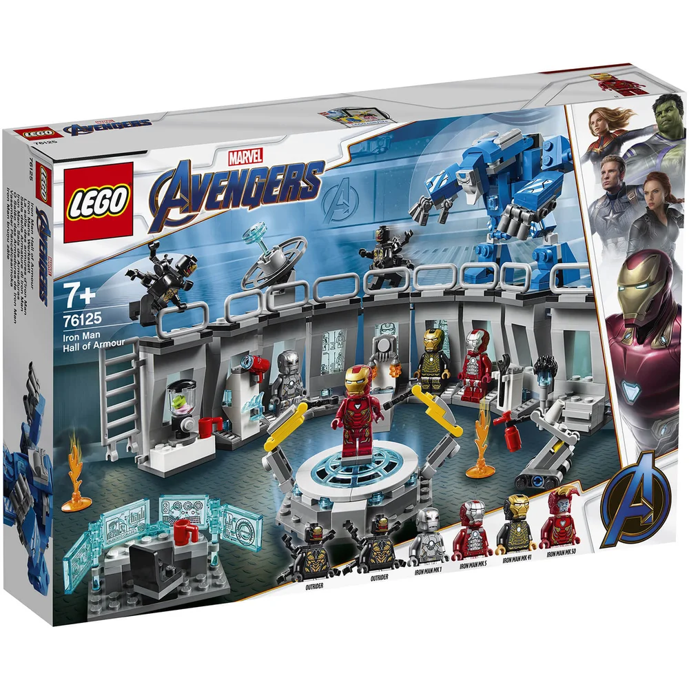 LEGO® LEGO® Marvel: La salle des armures d'Iron Man (76125) Image 1