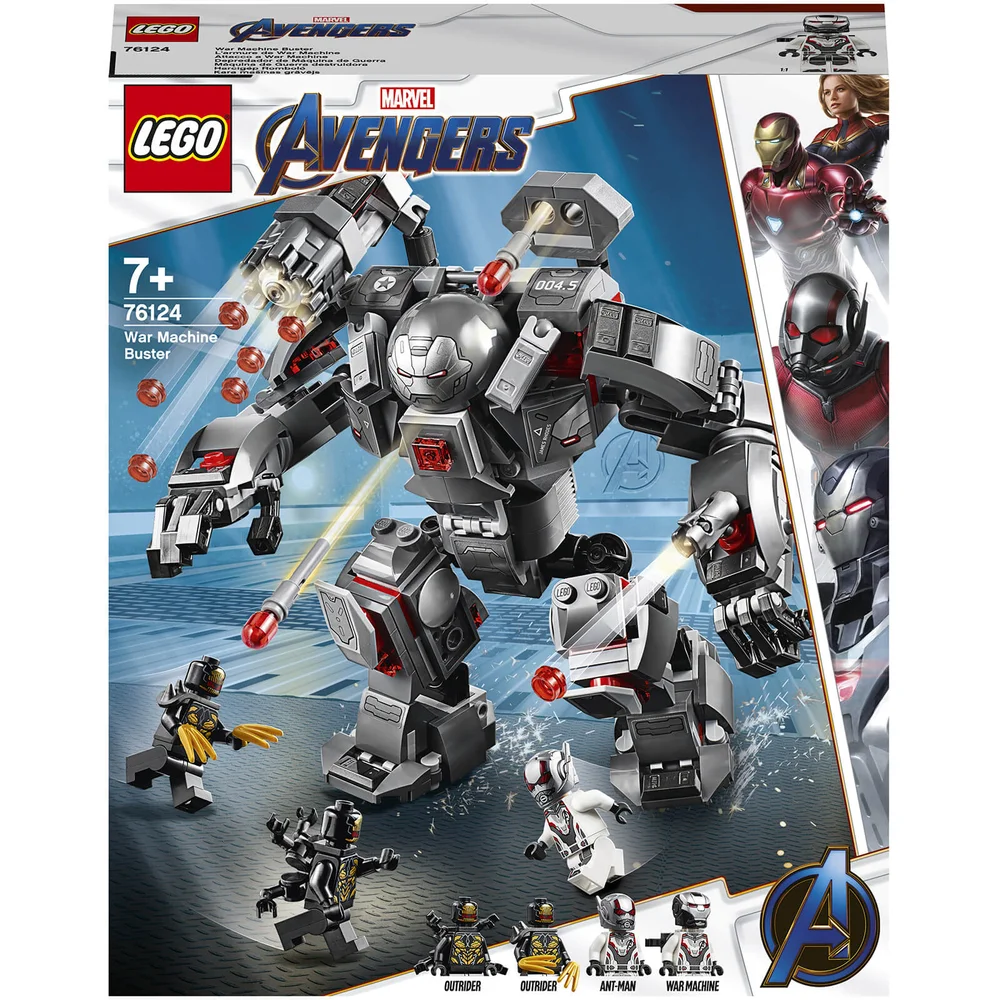 LEGO® LEGO® Marvel: L'armure de War Machine (76124) Image 1