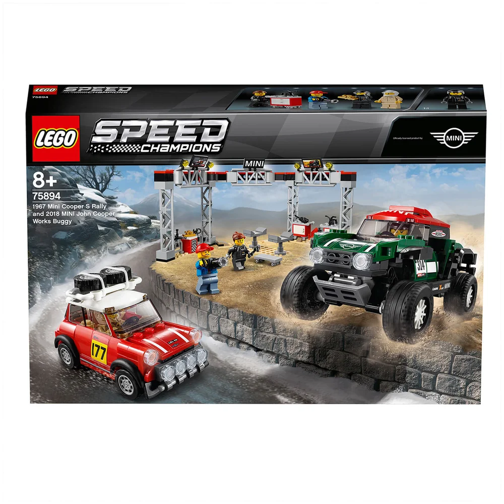 LEGO Speed Champions : Jouets Mini Cooper Rally & Buggy (75894) Image 1