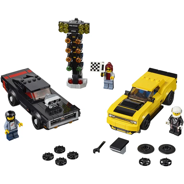 LEGO Dodge Challenger SRT Demon & Dodge Charger R/T 1970 (75893)
