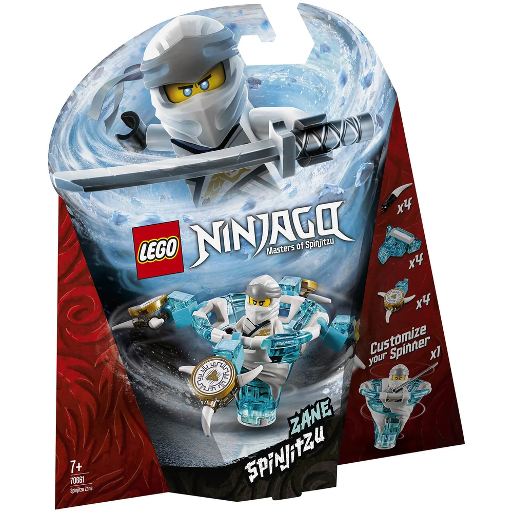 LEGO® NINJAGO®: Toupie Spinjitzu Zane (70661) Image 1