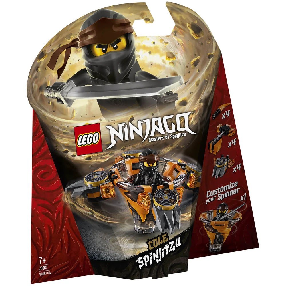 LEGO Ninjago: Spinjitzu Cole (70662) Image 1