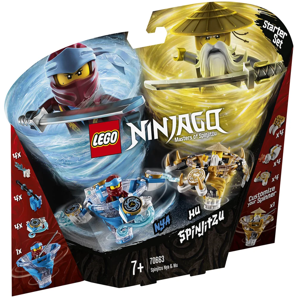 LEGO Ninjago: Spinjitzu Nya and Wu (70663) Image 1