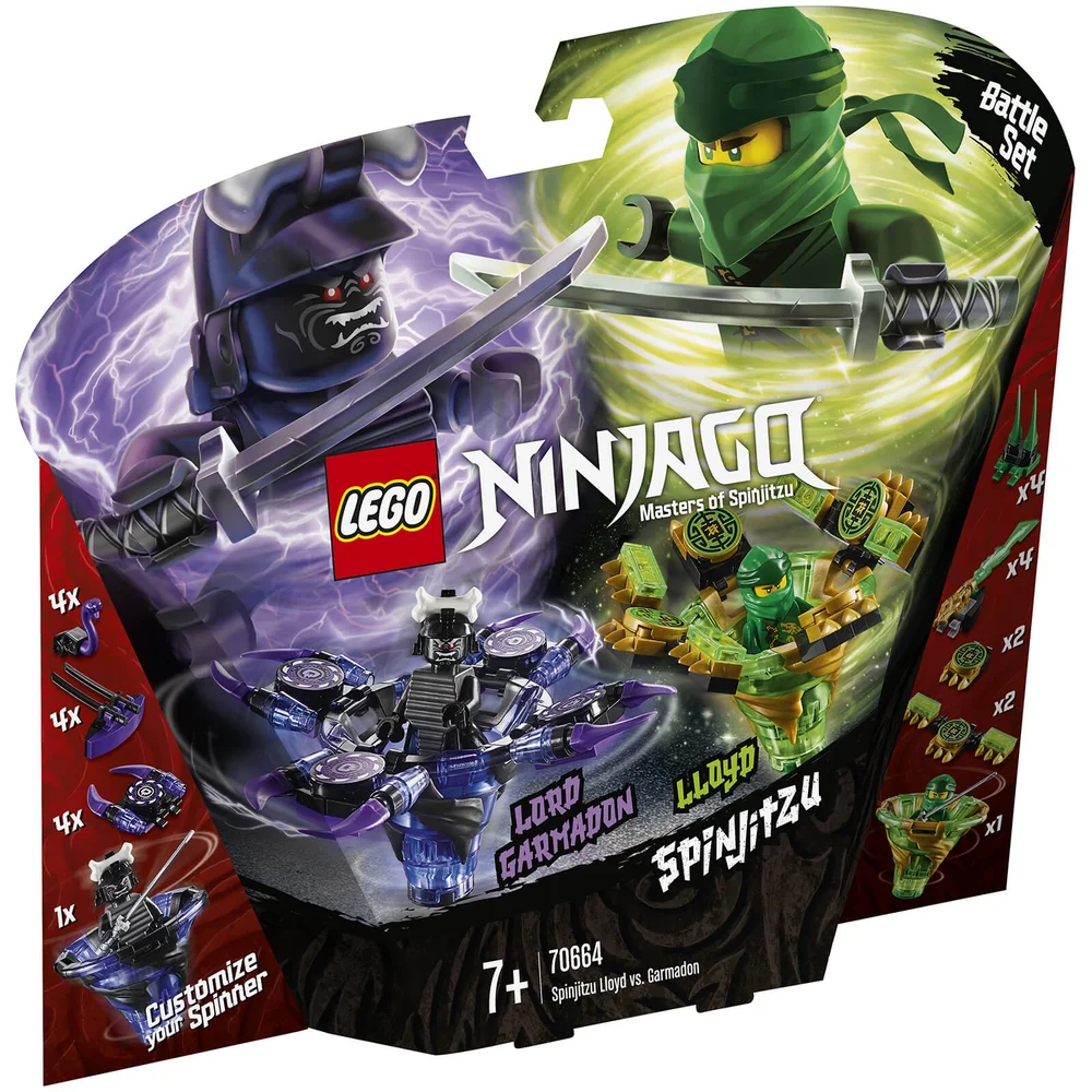 LEGO Ninjago: Spinjitzu Lloyd Vs. Garmadon (70664) Image 1