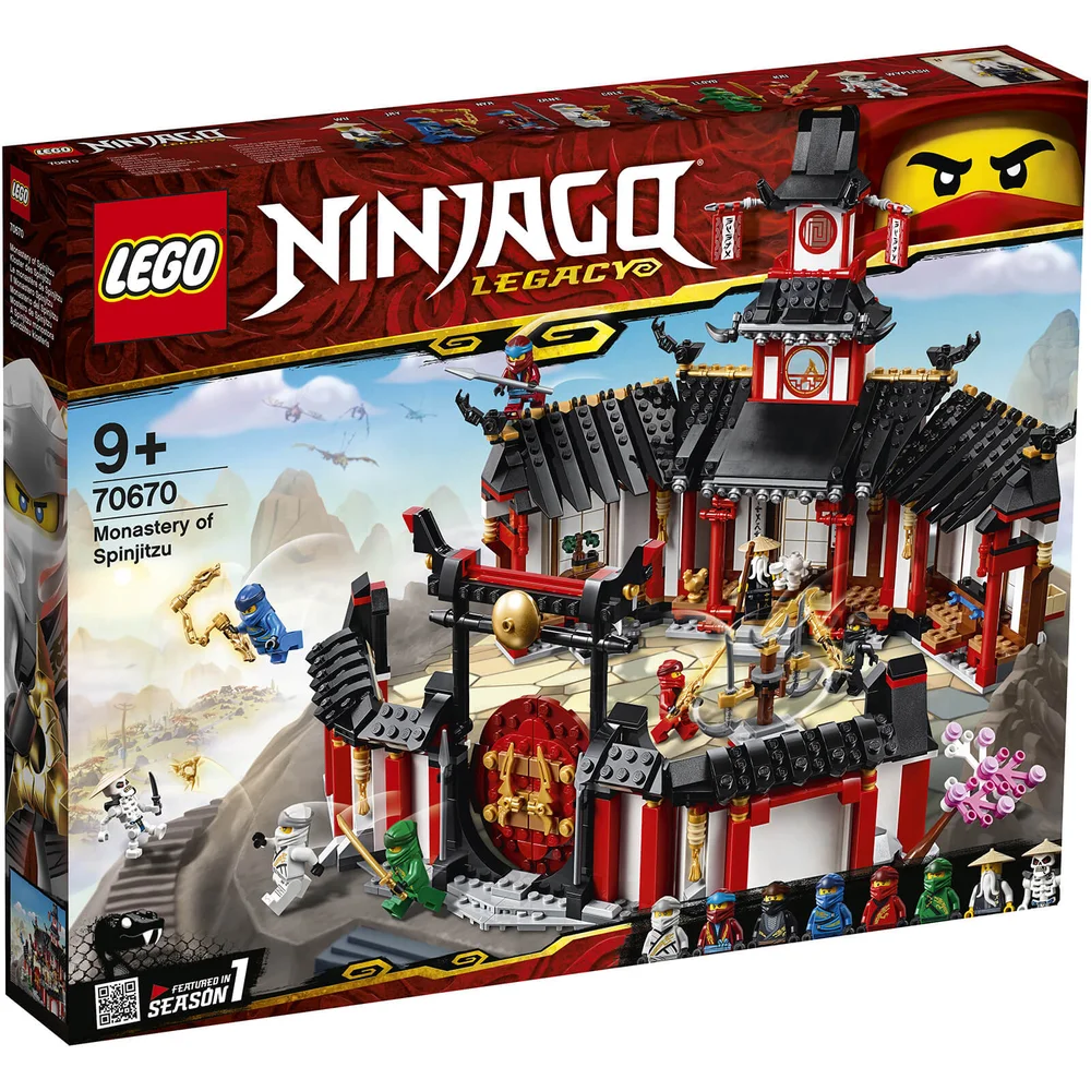 LEGO NINJAGO : Le monastère ninja de Spinjitzu (70670) Image 1