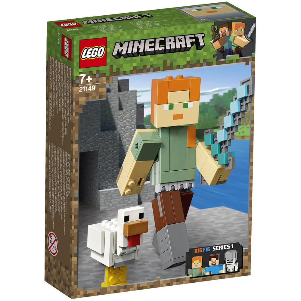 LEGO Minecraft: Minecraft Alex Bigfig with Chicken (21149) Image 1