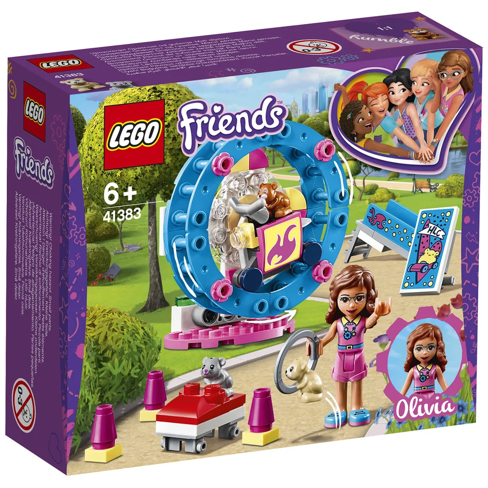 LEGO Friends: Olivia's Hamster Playground Toy (41383) Image 1