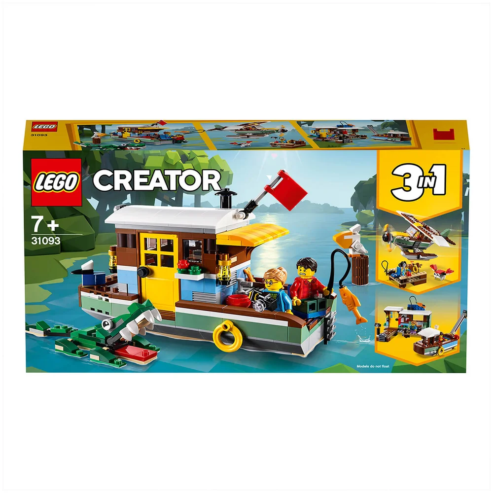 LEGO Creator : La péniche au bord du fleuve 3en1 (31093) Image 1