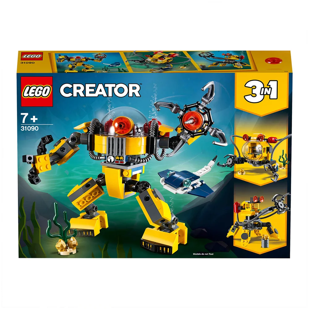 LEGO Creator : Le robot sous-marin 3en1 (31090) Image 1