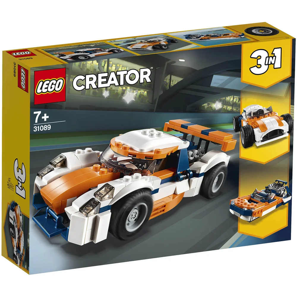 LEGO Creator : 3en1 Sunset Track Racer Voiture amphibie (31089) Image 1