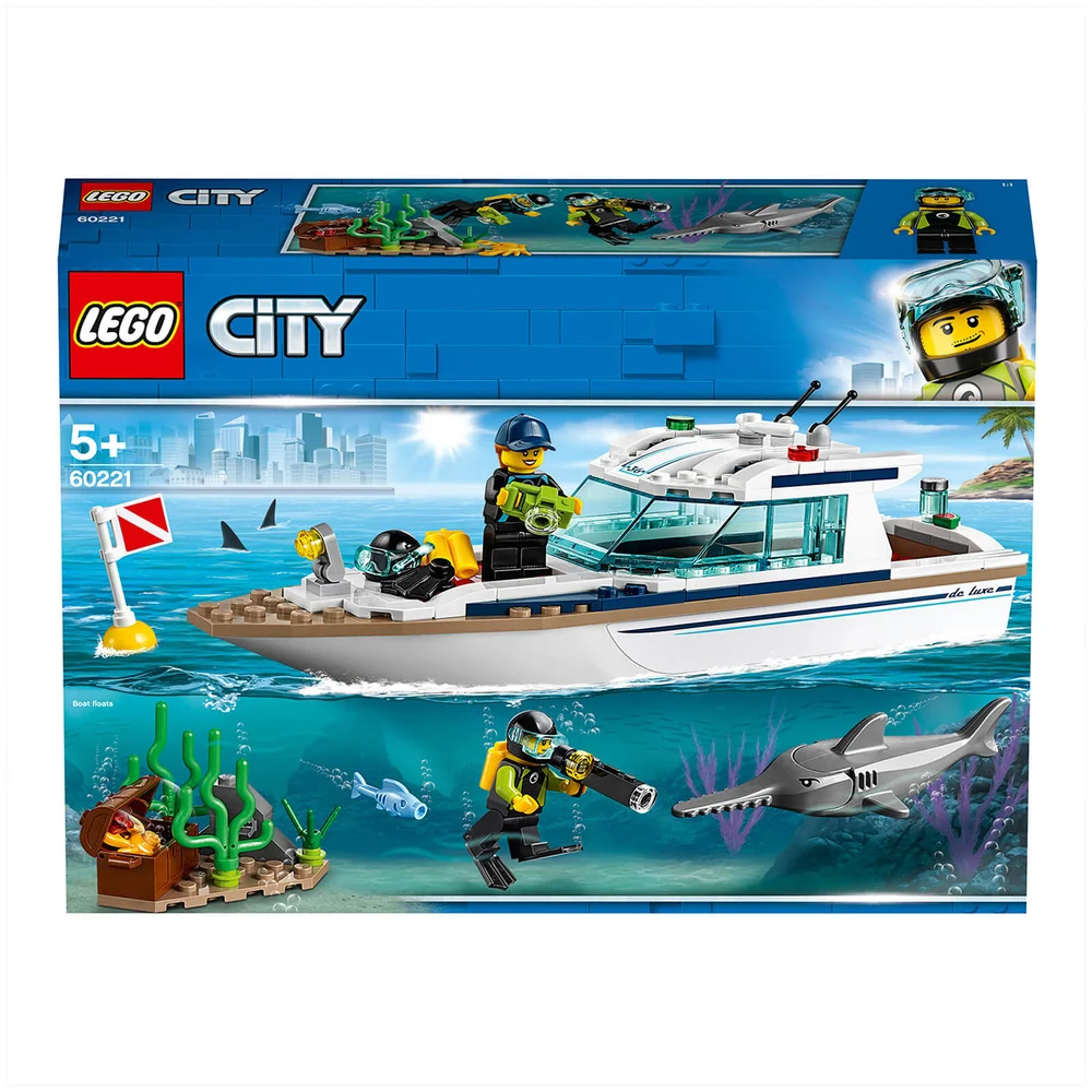 LEGO City : Le yacht de plongée (60221) Image 1