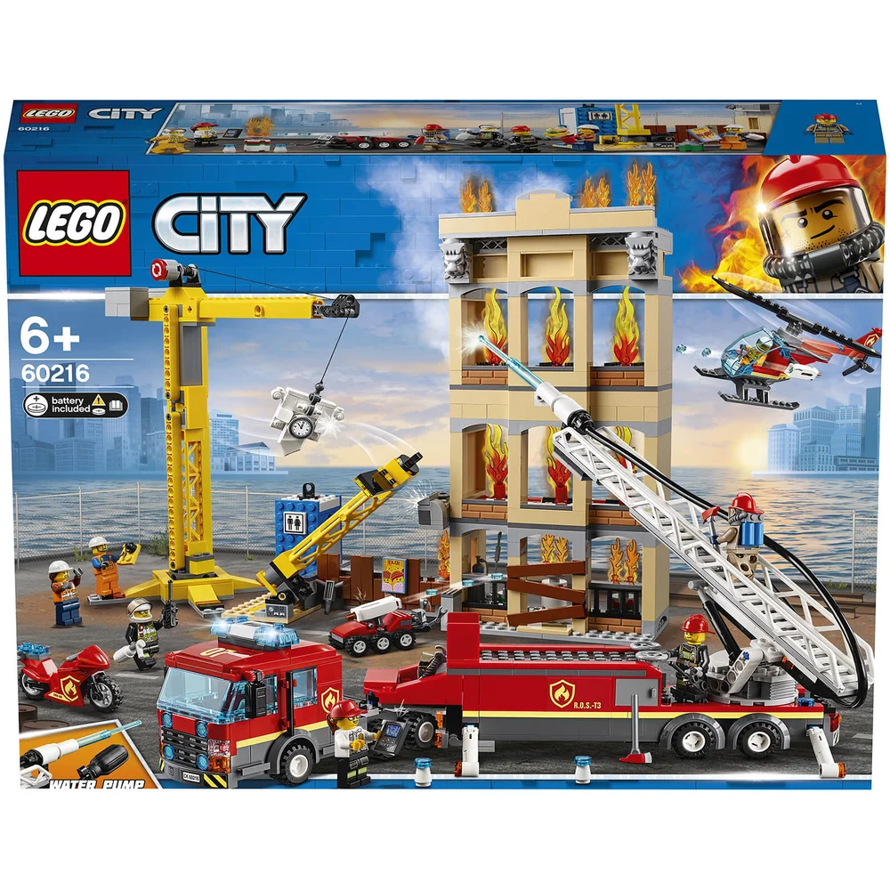 LEGO City : Les pompiers du centre-ville (60216) Image 1