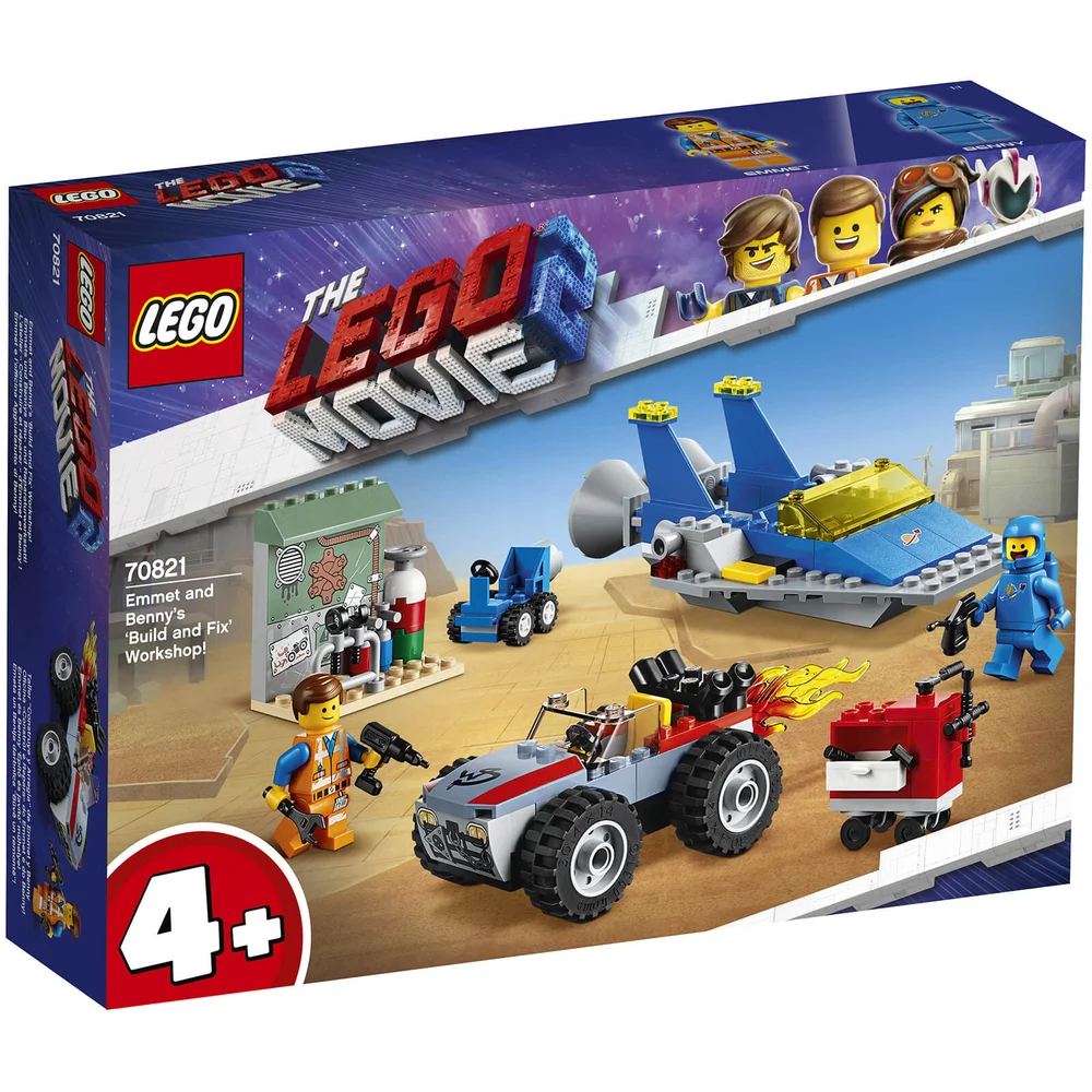 LEGO® THE LEGO® MOVIE 2™: L'atelier « Construire et réparer » d'Emmet et Benny ! (70821) Image 1