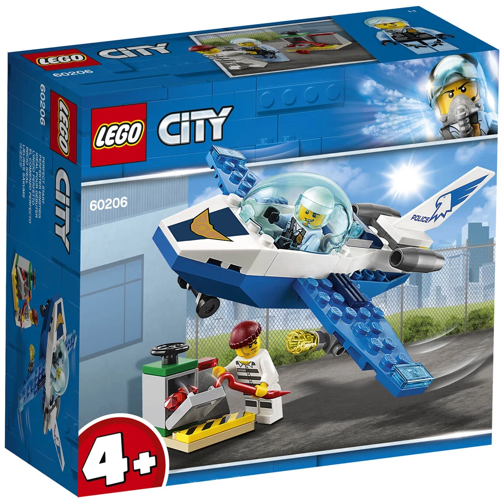 LEGO City : Le jet de patrouille de la police (60206) Image 1