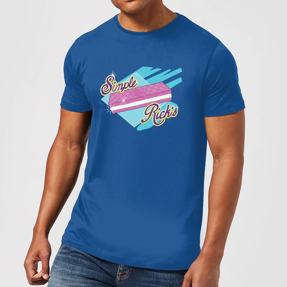 T-Shirt Homme Simple Ricks Rick et Morty - Bleu Roi - S Image 1