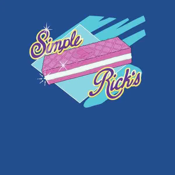 T-Shirt Homme Simple Ricks Rick et Morty - Bleu Roi