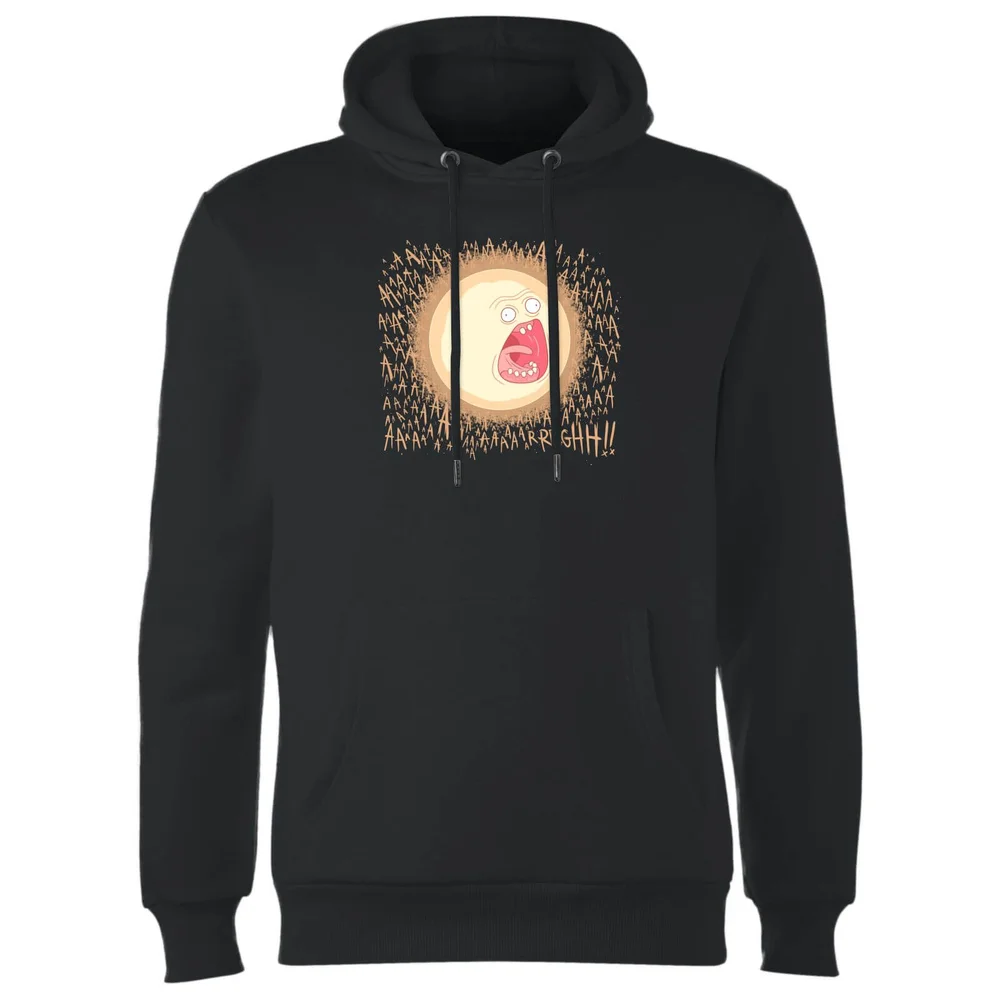 Sweat à Capuche Homme Soleil Hurlant Rick et Morty - Noir - S Image 1