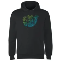 Sweat à Capuche Homme Wubba Lubba Dub Dub Rick et Morty - Noir - undefined undefined